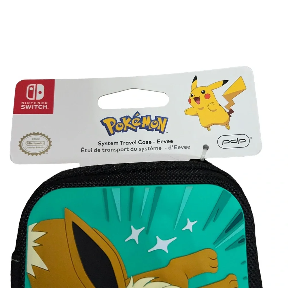 PDP Nintendo Switch System Travel Case Eevee Battle Edition 500-124 Nintendo